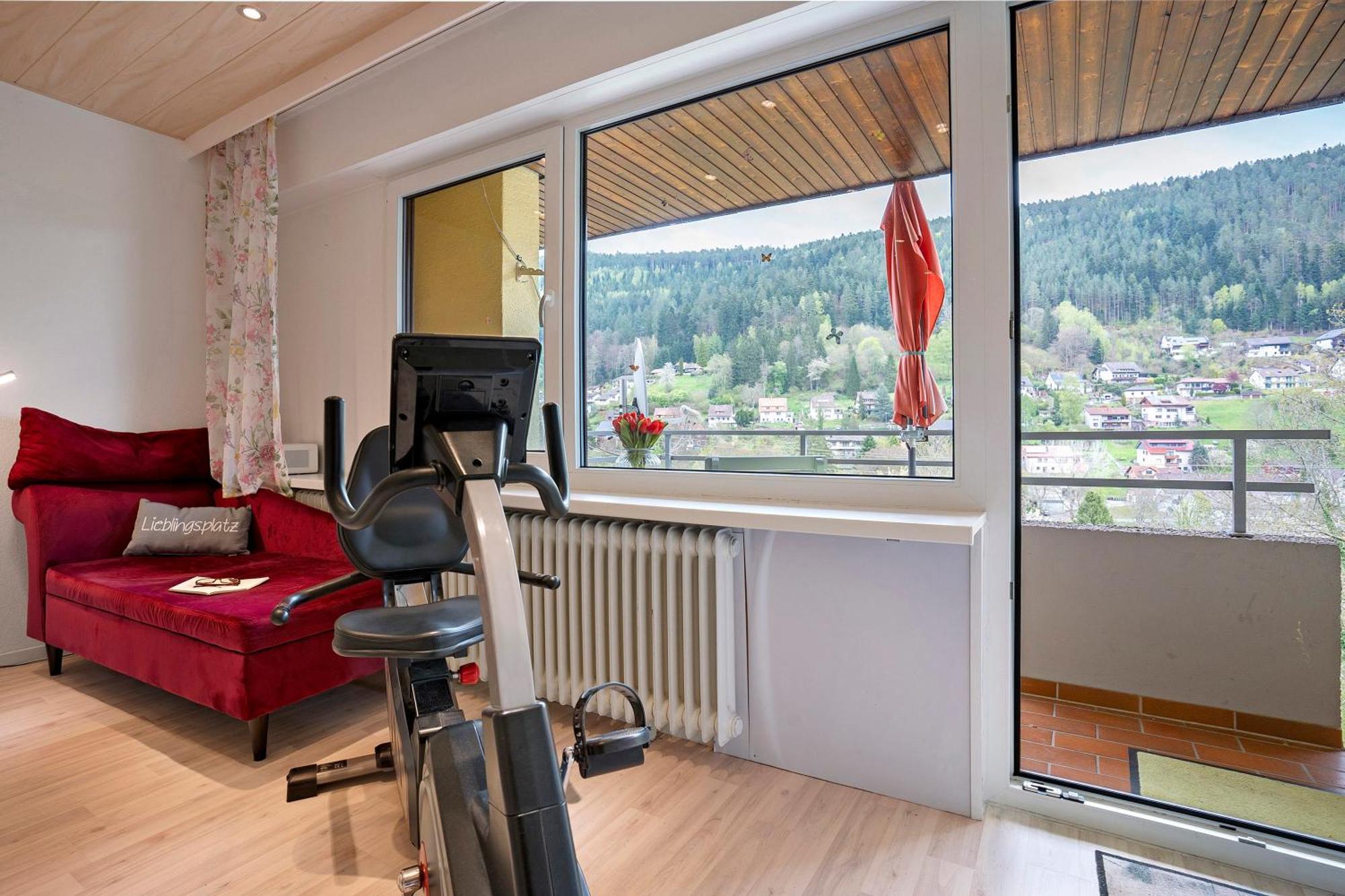 Ferienwohnung Talblick Bad Wildbad Exterior foto
