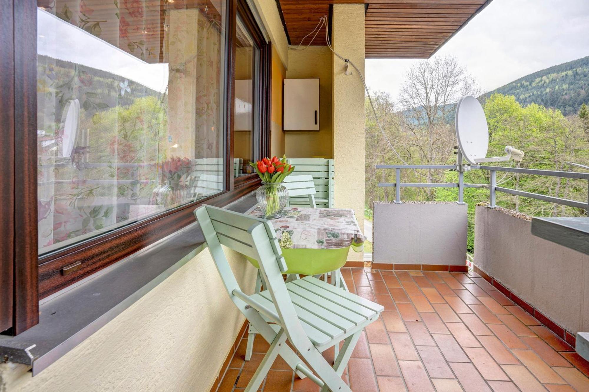 Ferienwohnung Talblick Bad Wildbad Exterior foto