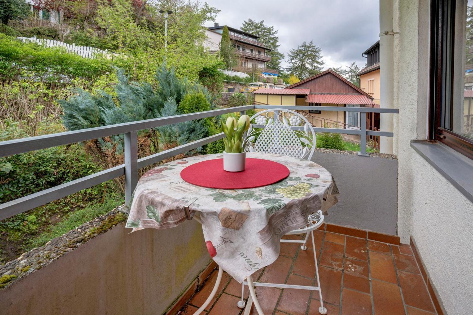 Ferienwohnung Talblick Bad Wildbad Exterior foto