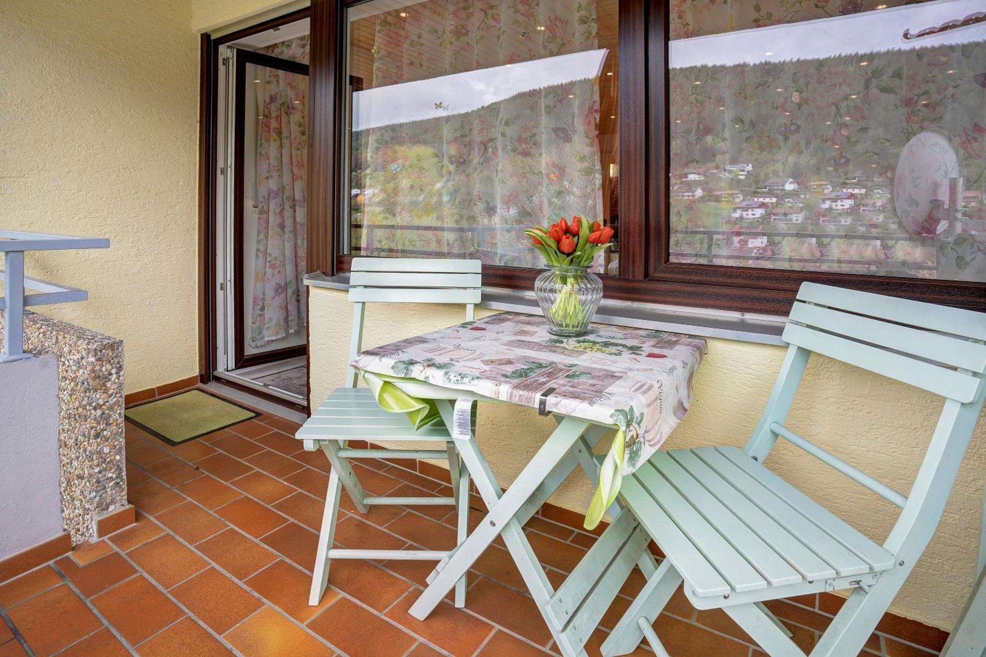 Ferienwohnung Talblick Bad Wildbad Exterior foto