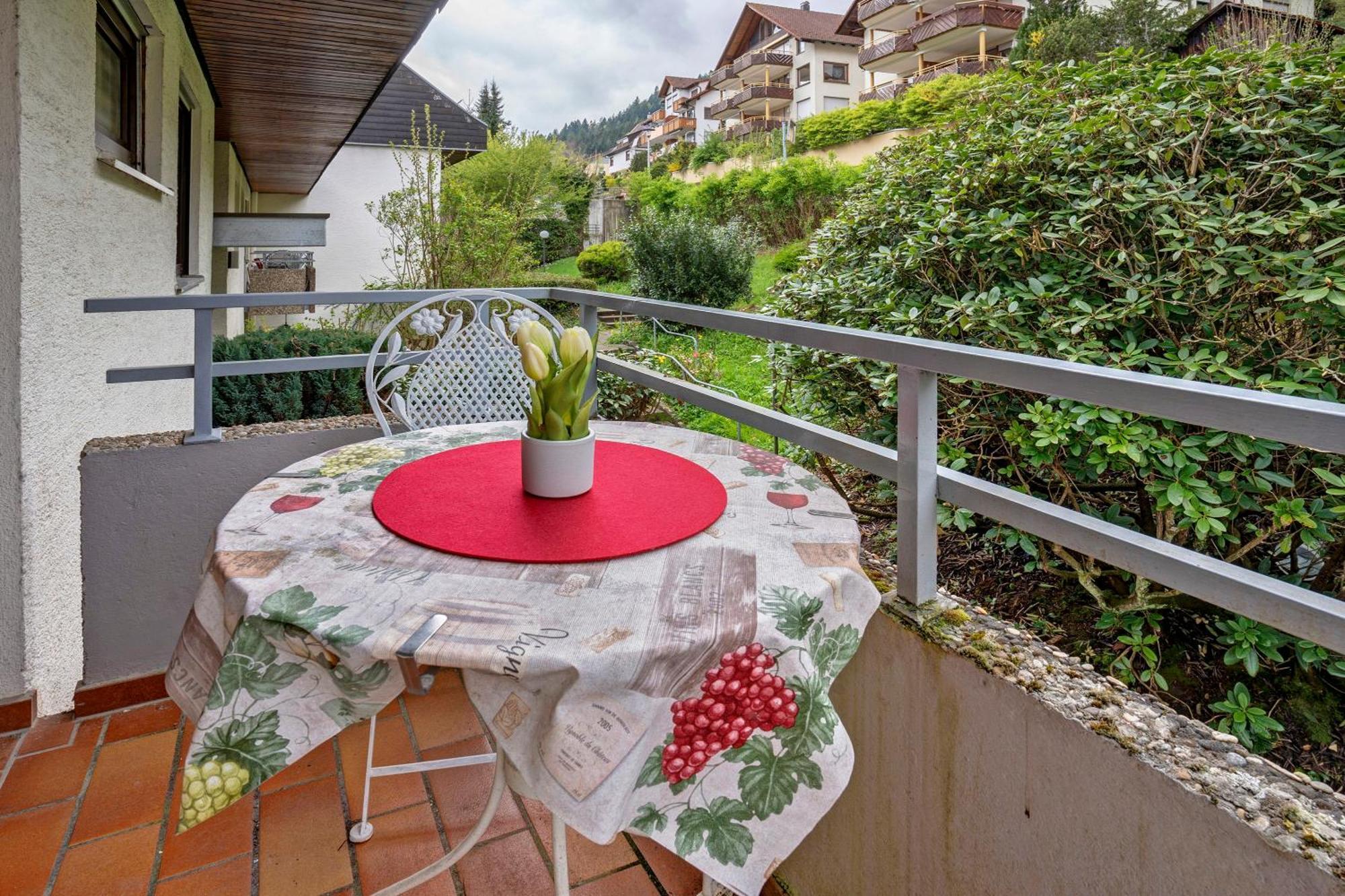 Ferienwohnung Talblick Bad Wildbad Exterior foto
